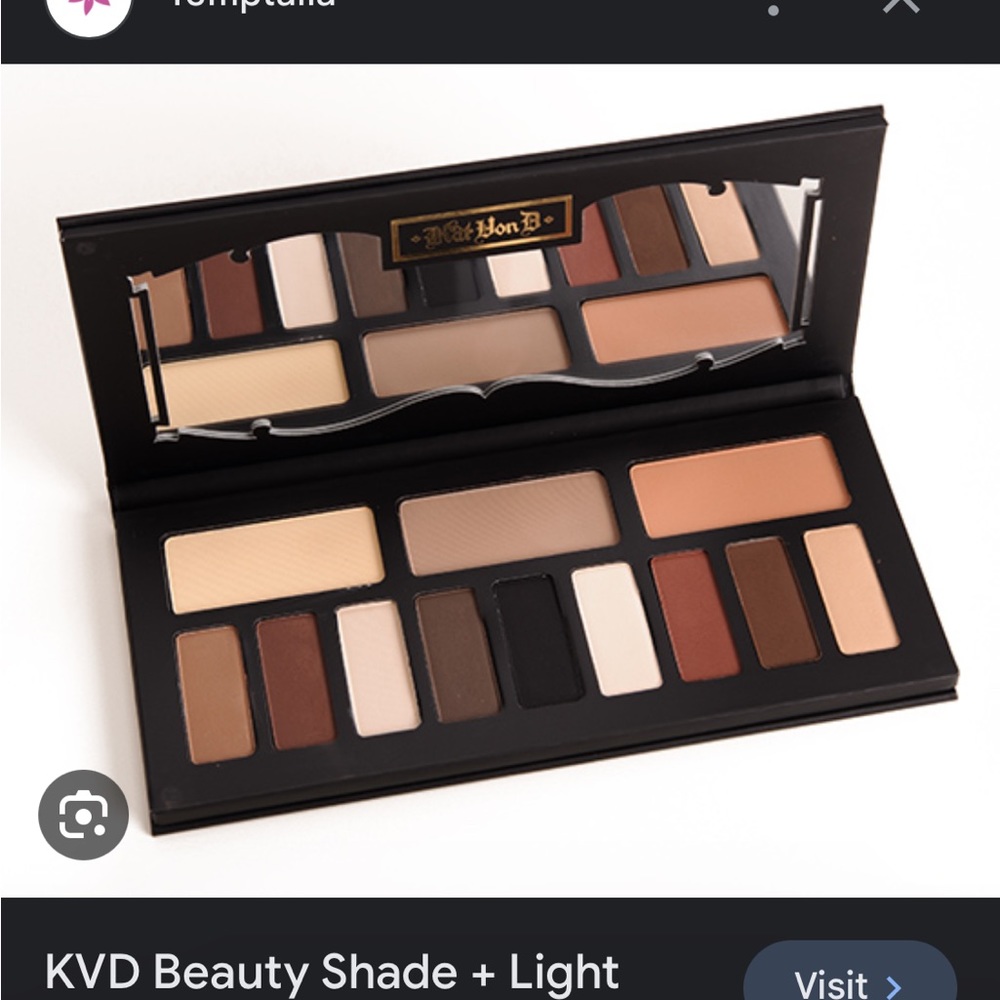 KVD Shade & Light Eyeshadow Palette